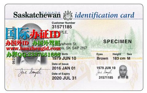 萨省IDSaskatchewan ID driver's license