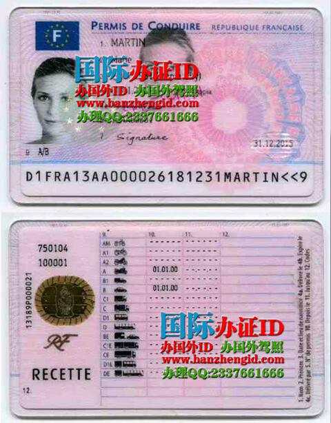 法国驾驶执照French driver's license